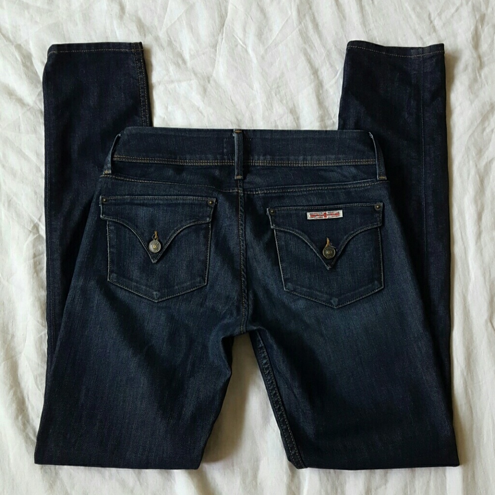Hudson Jeans Collin Skinny Dark Wash Size 27